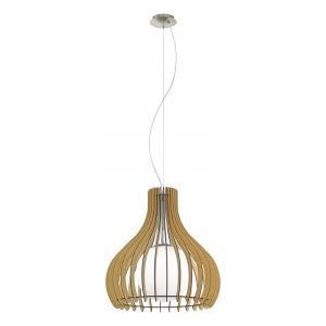 Wooden pendant light, Betsy