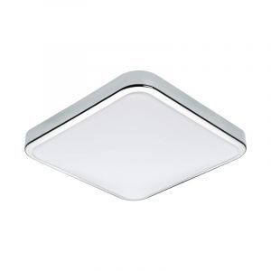 Chrome wall light plastic, Beyza, 16W, 3000K LED, IP44