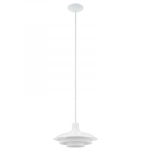 White pendant light steel, Cathalina