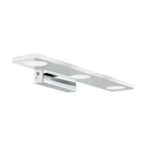 Chrome modern wall light plastic, Jan, 5W, 3000K LED, IP44