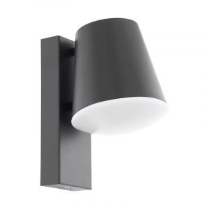 Anthracite modern outdoor light metal, Aiden, IP44