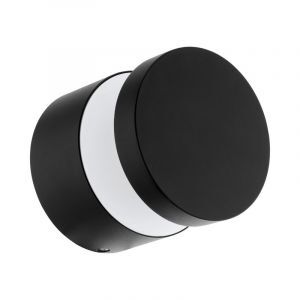 Black outdoor light aluminium, Ian, IP44