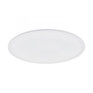 White flush ceiling light aluminium, Ericus, 36W, 4000K LED