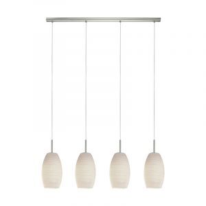 White design pendant light glass, Angelino