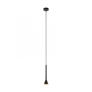 Black pendant light steel, Marielle