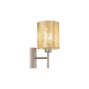 Beige modern wall light metal, Megan, with switch