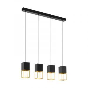 Golden modern pendant light steel, Jovanny