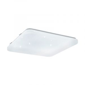 White flush ceiling light steel, Eloise, 17W, 3000K LED