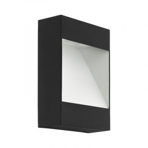Anthracite modern outdoor light aluminium, Elvi, 10W, 3000K LED, IP44