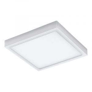 White modern outdoor light aluminium, Evi, 22W, warm to cold white adjustable LED, IP44, with remote control