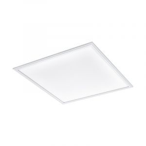 White modern flush ceiling light aluminium, Cathy, 30W, adjustable light colour LED