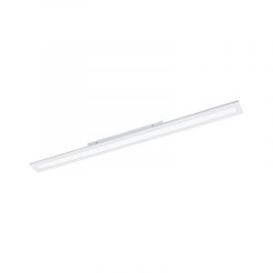 White modern flush ceiling light aluminium, Cathy, 30W, adjustable light colour LED