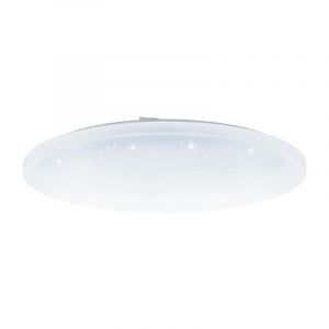 White flush ceiling light steel, Eloise, 36W, adjustable light colour LED