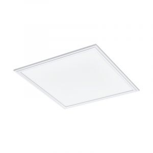 White modern flush ceiling light aluminium, Cathy, 20W, adjustable light colour LED