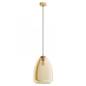 Amber design pendant light glass, Fredericus