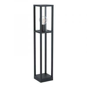 Black modern outdoor light aluminium, Laszlo, IP54