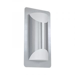 Silver modern outdoor light stainless steel, Maika, IP44