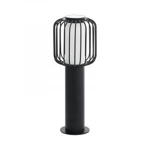 Black modern outdoor light steel, Latife, IP44