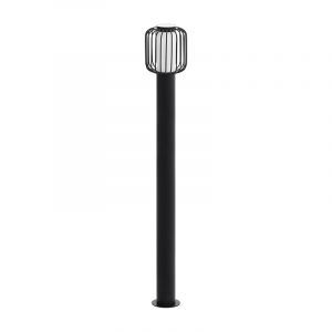 Black modern outdoor light steel, Latife, IP44