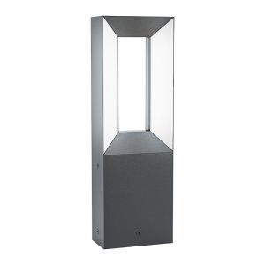 Black modern outdoor light aluminium, Larisa, 5W, 3000K LED, IP44
