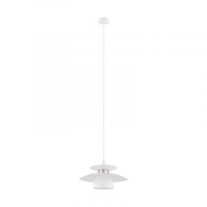 White design pendant light steel, Lariana