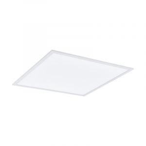 White modern flush ceiling light aluminium, Cathy, 32W, adjustable light colour LED