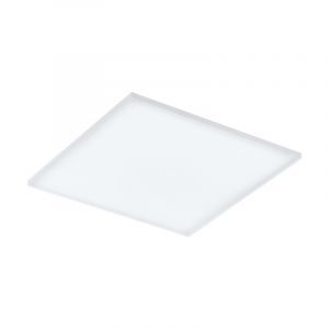 White flush ceiling light steel, Yannick, 33W, 4000K LED
