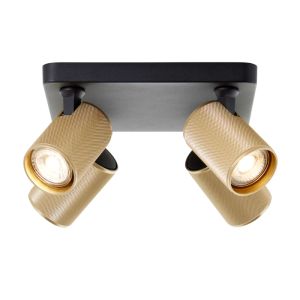 Modern ceiling spotlight gold, Semiha