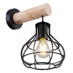 Wood wall light brown, Tijs
