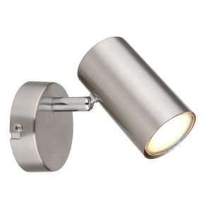 Nickel modern wall spotlight metal, Rainer