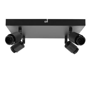 Aluminium ceiling cap black, Rika