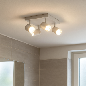 Modern ceiling spotlight white, Ciara, IP44