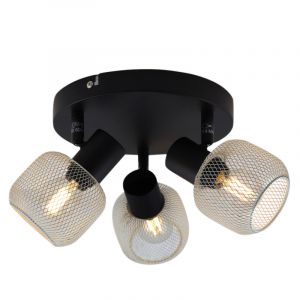 Industrial ceiling spotlight grey, Emado