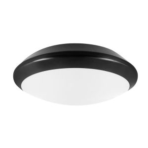 Plastic staircase light black, Nortom, 15W, 4000K LED, IP66