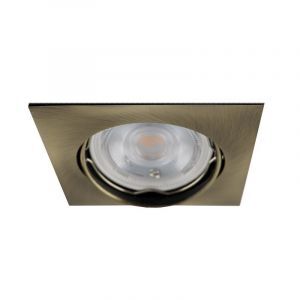 Aluminium recessed light copper, Ravi
