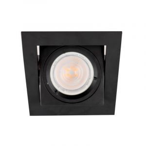Metal recessed light black, Filo