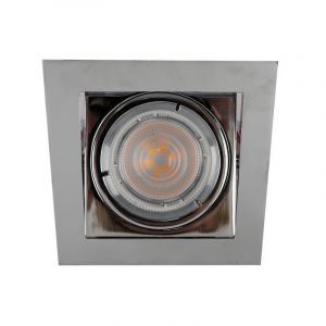 Metal recessed light chrome, Filo