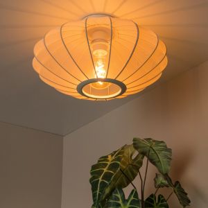 Beige flush ceiling light modern, Corina
