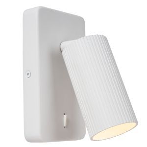 White wall spotlight modern, Clubs, with switch