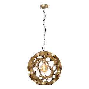 Golden pendant light modern, Hannelore