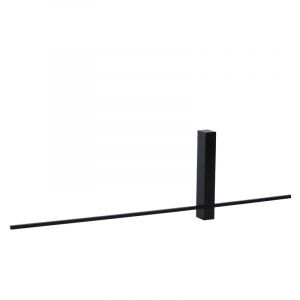 Black wall light modern, Segin, 6W, 2700K LED