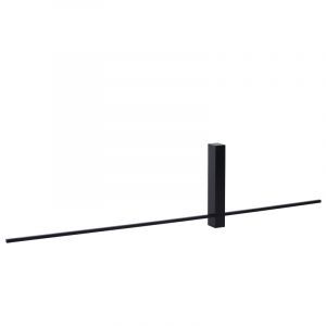 Black wall light modern, Segin, 10W, 2700K LED