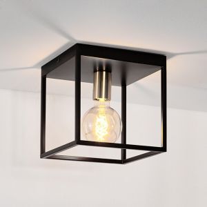 Golden flush ceiling light modern, Ruben