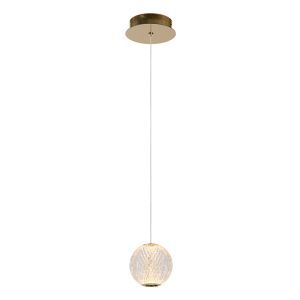 Transparent pendant light modern, Cintra, 5,7W, 2700K LED