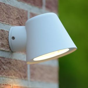 White outdoor light modern, Dingo, IP44