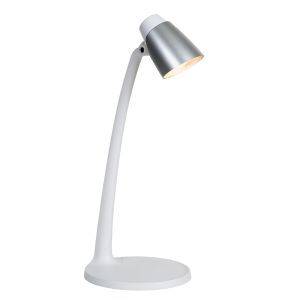 White desk lamp classic, Ludo, 4,5W, 3000K LED, with switch