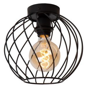 Black ceiling light classic, Danza