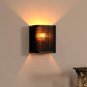 Bamboo wall light black, Tagalog