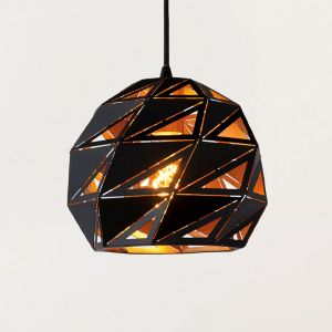 Black pendant light modern, Malunga