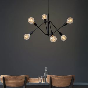 Black pendant light modern, Lester
